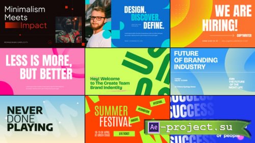 Videohive - Modern Typography - 59717049 - Project for After Effects