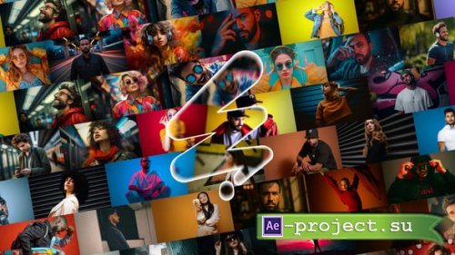 Videohive - Mosaic Logo Opener - 59717471 - Project for After Effects