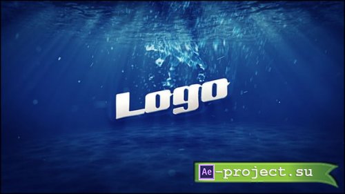Videohive - Underwater Logo Animation - 59722390 - Project for After Effects