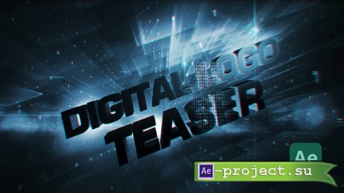 Videohive - Quantum Code - Futuristic Digital Logo Reveal - 59720125 - Project for After Effects