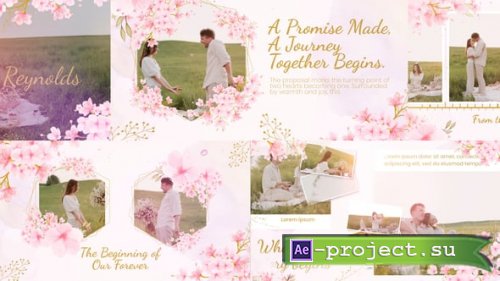 Videohive - Flower Slideshow - 59734019 - Project for After Effects