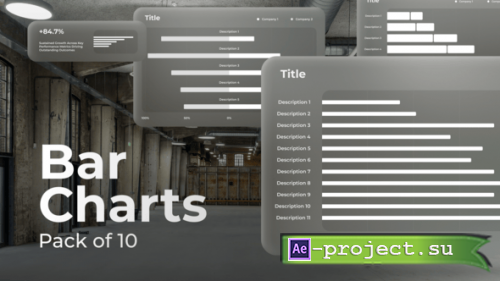 Videohive - Bar Charts - 59735606 - Project for After Effects