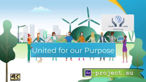 Videohive - United People for a Purpose / Awareness Campaign - 24343608 - Project for After Effects