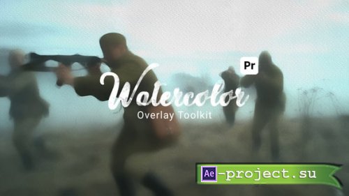 Videohive - Watercolor Overlay Toolkit for Premiere Pro - 59653305 - Premiere Pro Templates