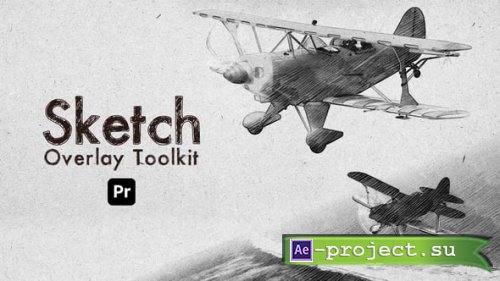 Videohive - Sketch Overlay Toolkit for Premiere Pro - 59652554
