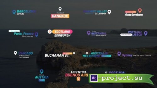 Videohive - Location Titles - 59752248 - Project for After Effects