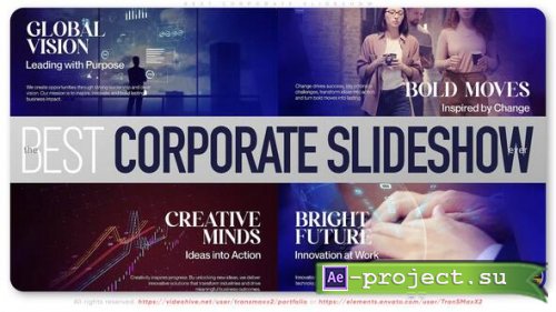 Videohive - Best Corporate Slideshow - 59653772 - Project for After Effects
