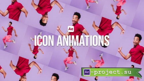 Videohive - Any Icon Animations Pack - 50170391 - Project for After Effects