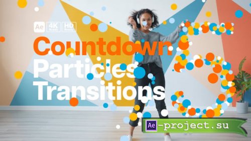Videohive - Countdown Particles Transitions - 50345514 - Project for After Effects