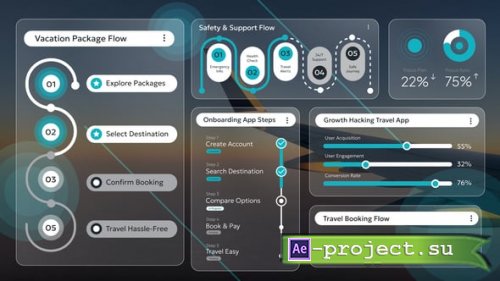 Videohive - UI Glass Infographic - 59768767 - Project for After Effects