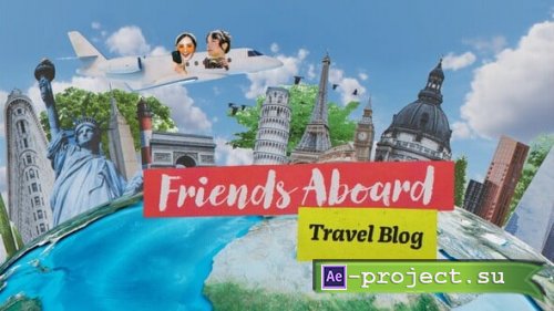 Videohive - Travel Vlog Intro - 59769223 - Project for After Effects