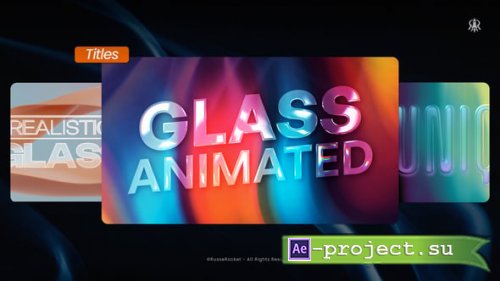 Videohive - Glass Animated Titles - 59708099 - Project for After Effects