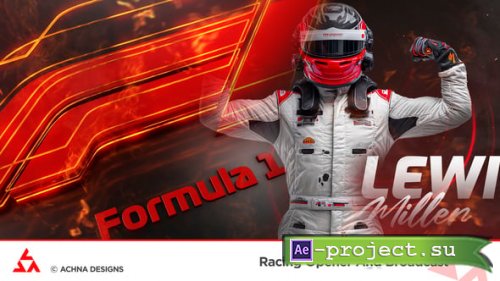 Videohive - Racing Opener And Broadcast - 59597445 - Project for After Effects