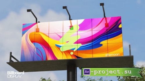 Videohive - Outdoor Billboard Mockup - 59808867 - Project for After Effects