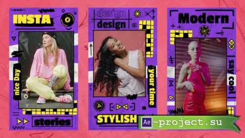 Videohive - Trendy Street Stories - 59809017 - Project for After Effects