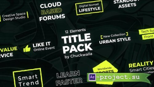 Videohive - Title Pack - 59812890 - Project for After Effects