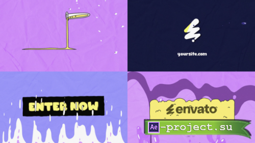 Videohive - Chemical Reaction In School Logo for After Effects - 59696087 - Project for After Effects