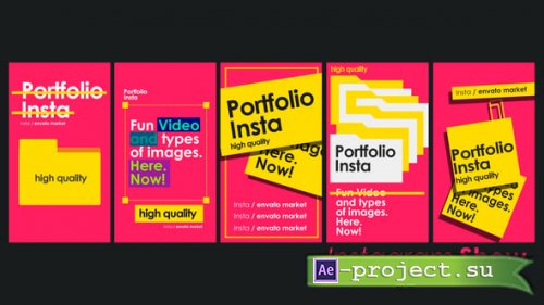 Videohive - Instagram Show - Social Media Stories Promo - 59827506 - Project for After Effects
