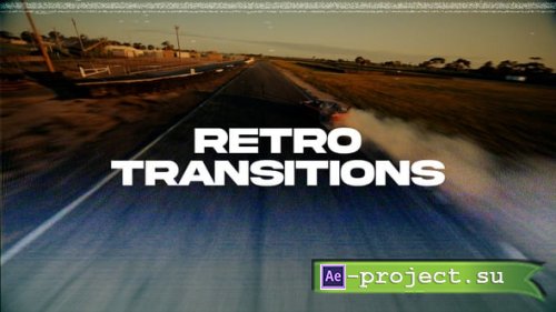 Videohive - Retro Transitions - 59828879 - Project for After Effects
