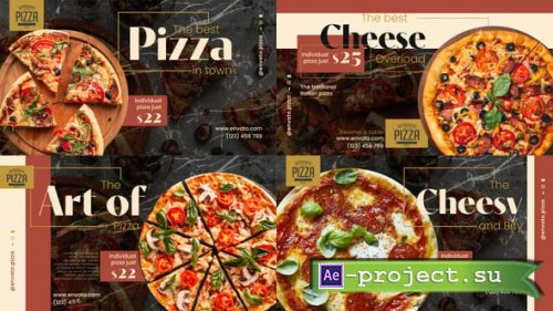 Videohive - Creative Pizza Opener - 59828054 - Project for After Effects