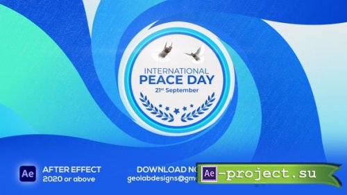 Videohive - International Peace Day - 59829072 - Project for After Effects
