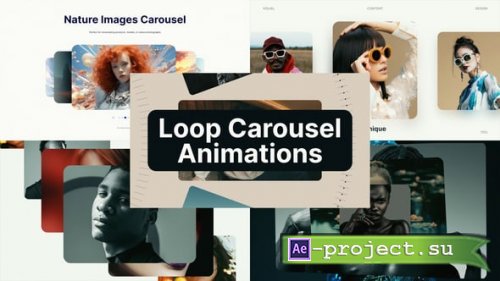 Videohive - Loop Carousel Animation - 59831846 - Project for After Effects