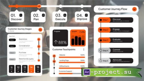 Videohive - Business Customer Infographic - 59831408 - Project for After Effects
