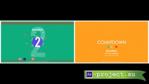 Videohive - Countdown Animation - Colorful Timer & Number Intro - 59827217 - Project for After Effects