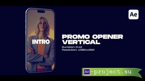 Videohive - Vertical Promo Opener - 59843656 - Project for After Effects