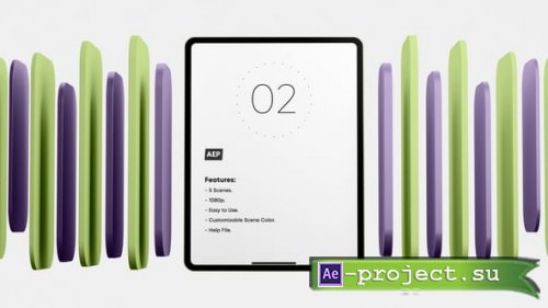 Videohive - Tablet Pad Pro App Preview Screen Template - 59829896 - Project for After Effects