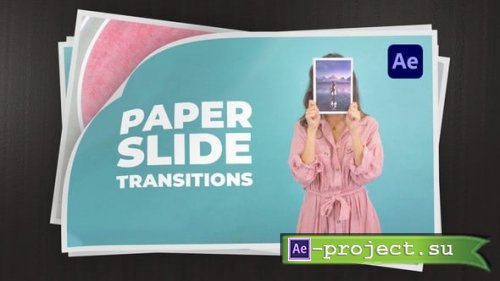 Videohive - Paper Slide Transitions for After Effects - 59844889 - Project for After Effects