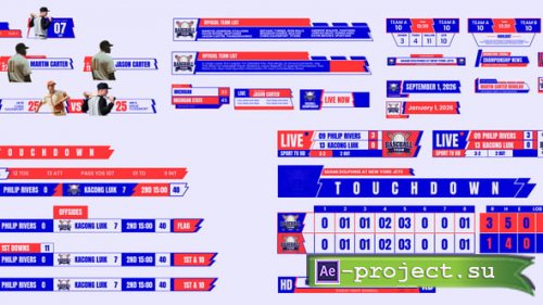 Videohive - Baseball Broadcast Packages - 59840197 - Project for After Effects