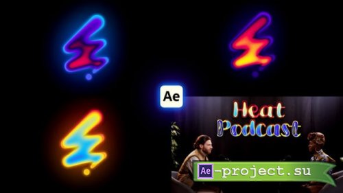 Videohive - Heat Map Text Logo Creator - 59847106 - Project for After Effects