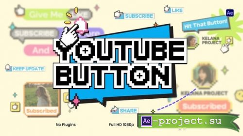 Videohive - Youtube Element Pack - 59844650 - Project for After Effects