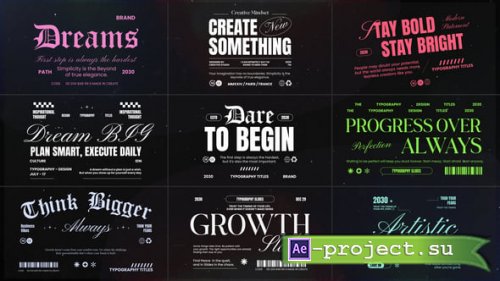 Videohive - Cinematic Titles vol.01 - 59828758 - Project for After Effects