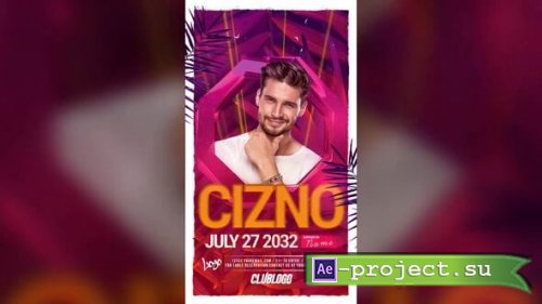 Videohive - Animated Nightclub Flyer Template - 59846512 - Project for After Effects