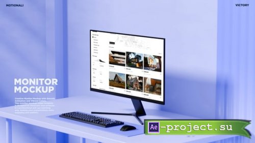 Videohive - Monitor mockup - 59862961 - Project for After Effects