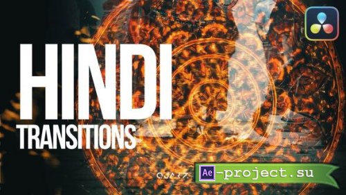 Videohive - Hindi Transitions for DaVinci Resolve - 59770622