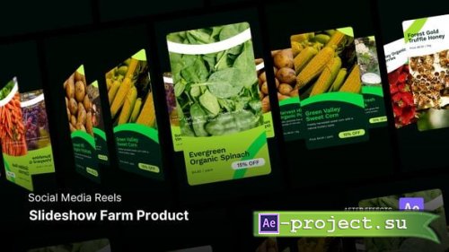 Videohive - Reels - Slideshow Farm Product After Project Files - 59859212 - Project for After Effects