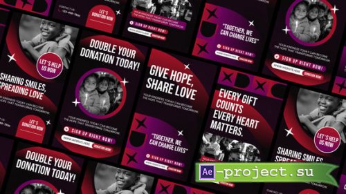 Videohive - Charity & Donation - 59860178 - Project for After Effects