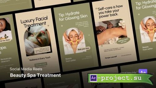 Videohive - Reels - Beauty Spa Treatment After Effects Project Files - 59878678 - Project for After Effects