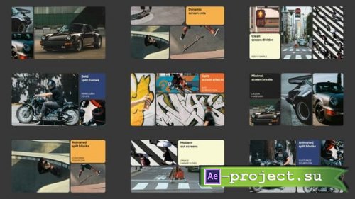 Videohive - Dynamic Split Screen - 59879579 - Project for After Effects