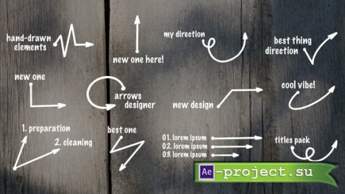 Videohive - Arrows Call Out Titles - 55777165 - Project for After Effects