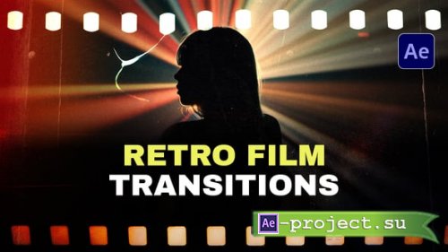 Videohive - Retro Film Transitions - 59879268 - Project for After Effects
