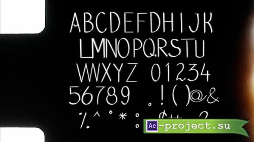 Videohive - Drawn Typography - 58021416 - Project for After Effects