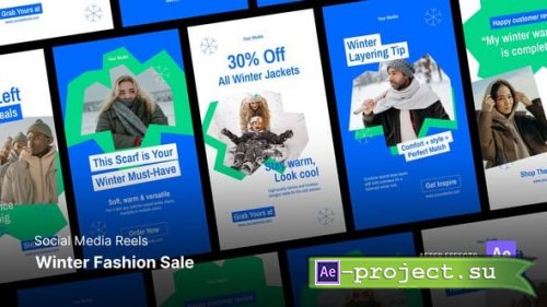 Videohive - Reels - Winter Fashion Sale After Effects Project Files - 59878732 - Project for After Effects