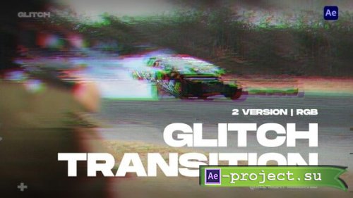 Videohive - Glitch Transition | AE - 58917362 - Project for After Effects