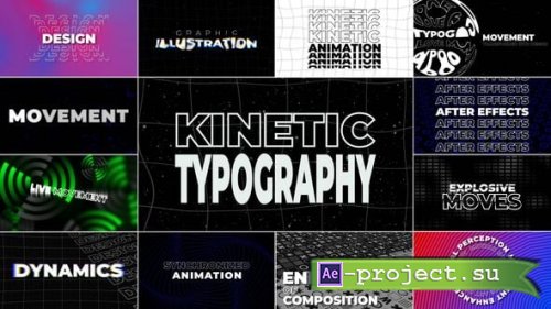 Videohive - Kinetic Typography - 59738447 - Project for After Effects