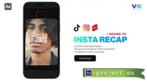 Videohive - Social Media Recap - 59641959 - Project for After Effects