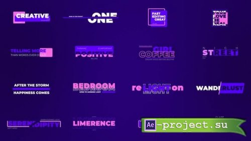 Videohive - Bright Fun Titles - 58849939 - Project for After Effects